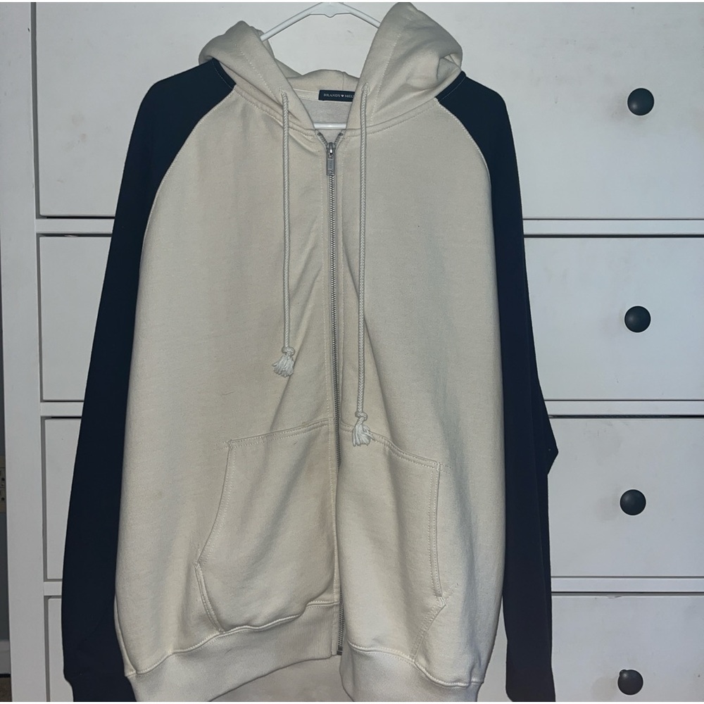 Brandy Melville Zip Up Hoodie